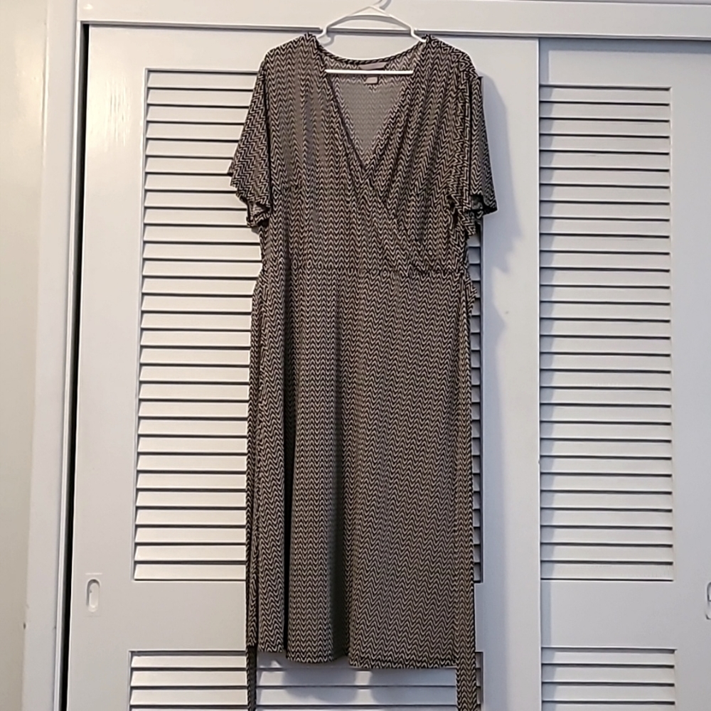 H&M faux wrap dress